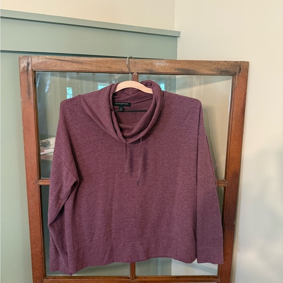 Banana Republic Sweaters - Banana Republic Women's Plum Cowl Neck Sweater - Size Small